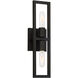 Urban Oasis 2 Light 5 inch Matte Black Wall Sconce Wall Light